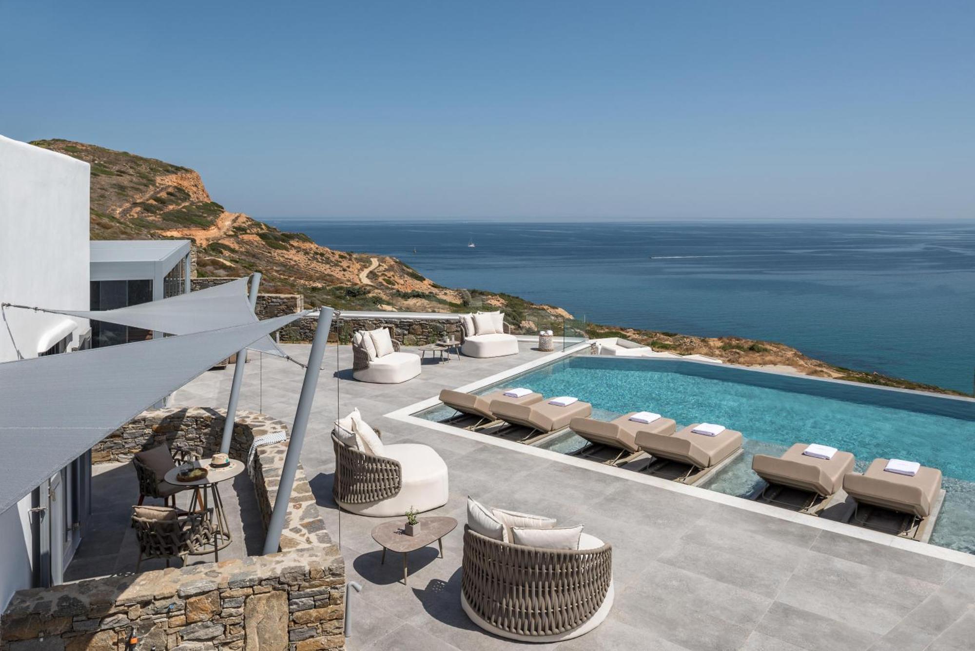 Virtu On The Hill Hotel Stelida  Exterior foto